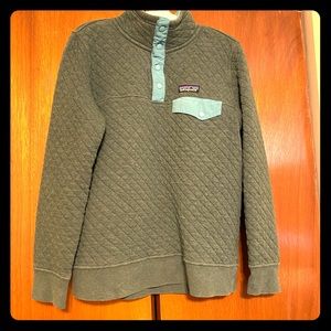 Patagonia quilted snap-T pullover